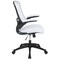 Emma and Oliver Mid-Back Mesh Swivel Ergonomic Task Office Chair with Flip-Up Arms
